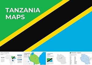 Tanzania Keynote Maps Templates | Professional Presentation Downloads