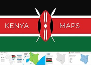 Kenya Keynote Maps Templates