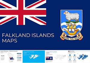 Falkland Islands Keynote Maps template