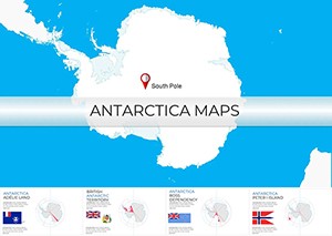 Antarctica Keynote Maps Templates