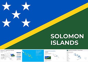 Solomon Islands Keynote Maps Template for Presentation