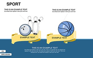 Sport Keynote shapes template