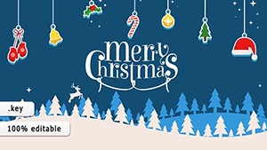 Christmas badges Keynote shapes