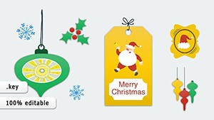 Stickers Christmas Keynote shapes