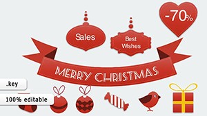 Christmas Wishes Keynote shapes