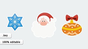 Beautiful Christmas Interior Keynote shapes
