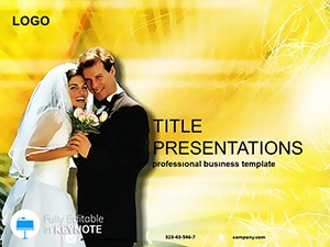 Stunning Wedding Keynote Template for Memorable Presentation