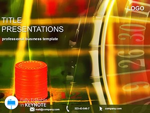 Play Roulette Keynote templates