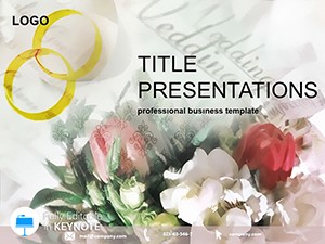 Wedding Arrangement Keynote templates | Keynote themes