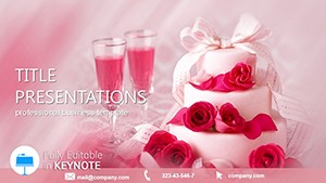 Wedding Cake Keynote Template - Download Free Presentation