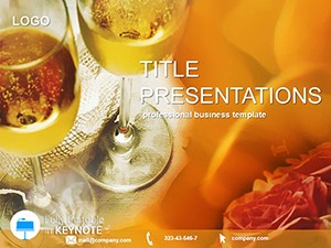 Holiday Buffet Keynote templates | Keynote themes