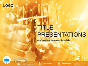 New Year Congratulations Keynote templates