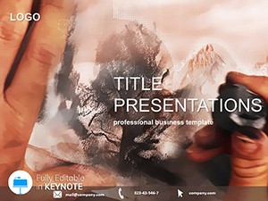 Drawing Keynote Templates for Creative Presentations | Download Now