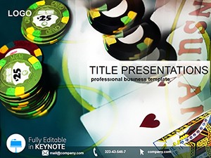 Casino Rate Keynote Template - Presentation