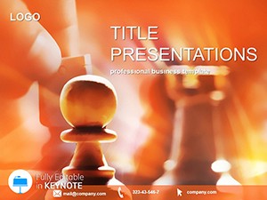 Chess Strategy Keynote Template: Create a Winning Presentation