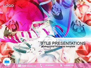 Birthday Decorations Keynote template - themes