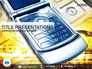 Send Message to Mobile Keynote templates