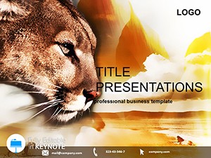 Lion Hunting Keynote templates