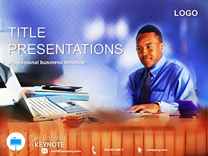 Business Analyst Jobs Keynote Template: Presentation
