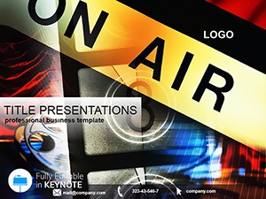 Live Movie Keynote Template: Presentation