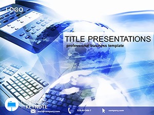 Communicating World Keynote Template - Download Now!