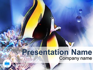 Deep Ocean Fish Keynote Template for Presentation