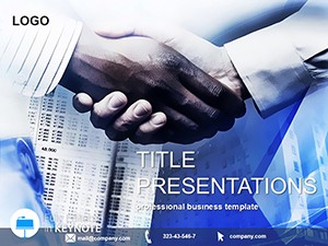 Business agreement Keynote templates