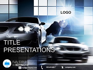 Car Rental Business Keynote Template