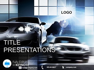 Car Rental Business Keynote Template | Professional Designs