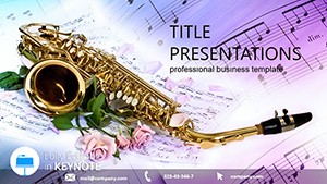 Free Music Keynote Template - Download Presentation