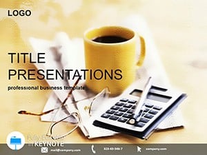 Business calculation Keynote Template