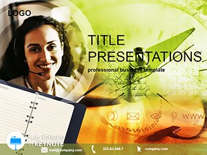 Service Business Suspenders Keynote Template: Presentations