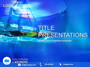 Swimming pool Keynote Template