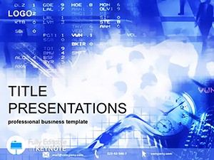 Trading and market trends Keynote Template