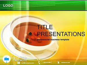 Fragrant tea Keynote Template