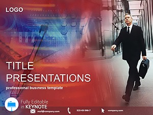 Business manager Keynote Template