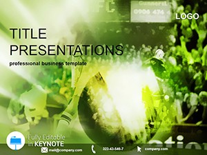 Football Keynote Template - Download Editable Presentation