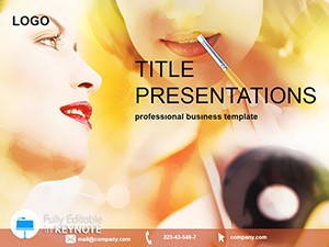 Makeup Lessons Keynote Template