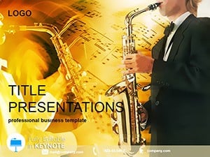 Playing and Teaching the Saxophone Keynote Template