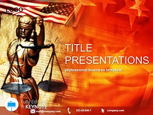 Justice Keynote Template Presentation
