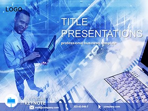 Sale Computers Keynote template