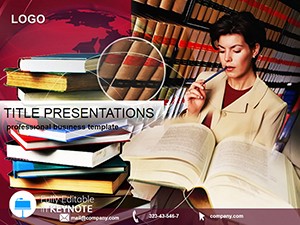 Books and Library Keynote Template