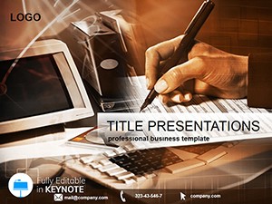 Employment to work Keynote Template