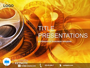 Film Keynote template Presentation