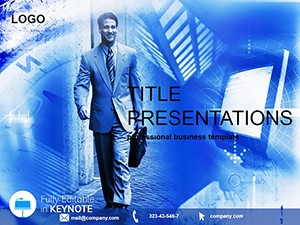 Professional Job Manager Keynote Template for Impactful Presentations