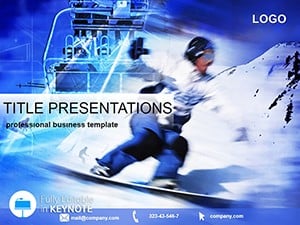 Ski Keynote Themes Presentation Template