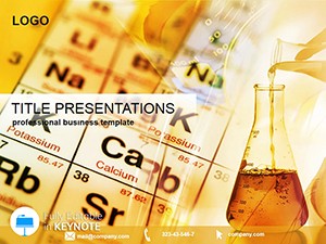 Periodic Table Keynote Template: Presentation