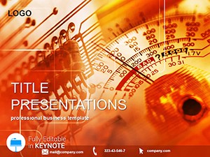 Electrical Repair Keynote Template for Presentation
