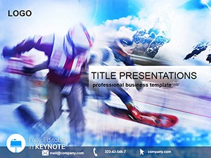 Winter Sports Keynote Presentation Template