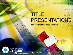 Rules for drawing Keynote templates